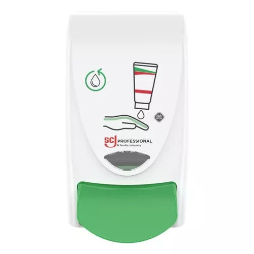 SC Johnson Restore dispenser 1L – väggmonterad dispenser för hudkräm och återfuktande produkter