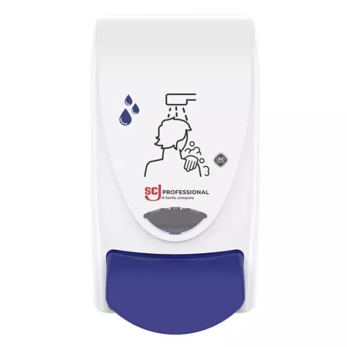 SC Johnson duschdispenser 1 liter – hygienisk och stilren väggdispenser för duschgel och tvål