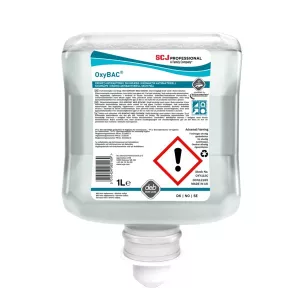 Deb OxyBAC dispenser för antimikrobiell skumtvål – hygienisk och effektiv tvåldispenser för miljöer med höga krav på handdesinfektion