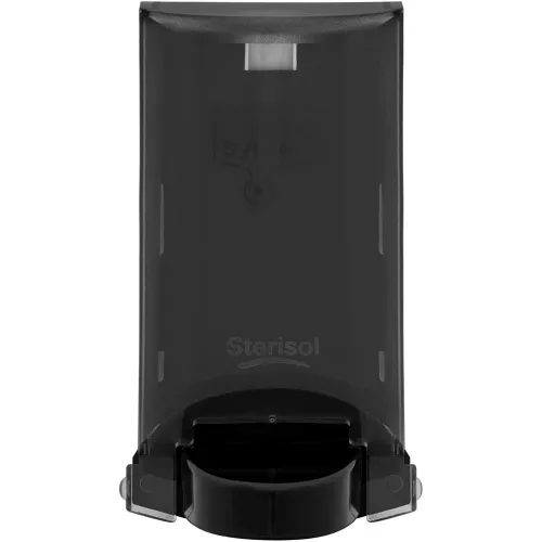 Sterisol dispenser svart Kapa 700 ml – robust och hygienisk väggdispenser för flytande tvål eller desinfektion