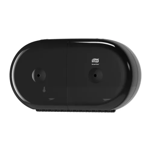 Tork SmartOne Mini T9 dispenser för toalettpapper – kompakt och hygienisk pappershållare för offentliga toaletter