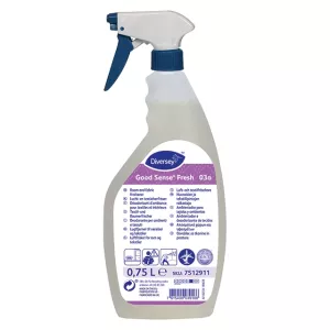 Diversey Good Sense Fresh O3A 750 ml – effektiv luktborttagare med fräsch doft för professionella miljöer