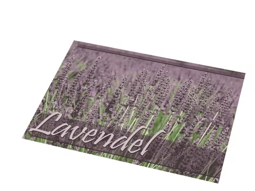 Doftmatta Lavendel 60x80 cm – fräsch och väldoftande matta som neutraliserar lukt och sprider en behaglig lavendeldoft