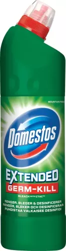 Domestos Mountain Fresh WC Rent 750 ml – kraftfull toalettrengöring med fräsch doft och effektiv desinfektion mot bakterier
