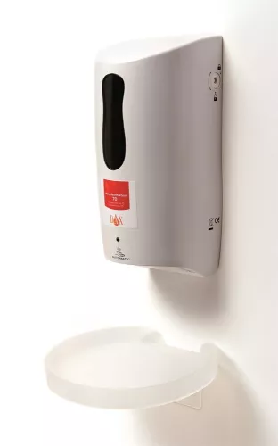 Droppbricka DAGS till automatisk dispenser – hygienisk och praktisk lösning för att hålla golvet rent från spill