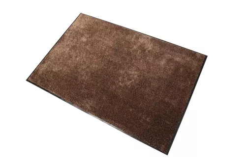Entrématta brun Activa Micro Moorea 60x80 cm – slitstark matta för effektiv smuts- och fuktupptagning