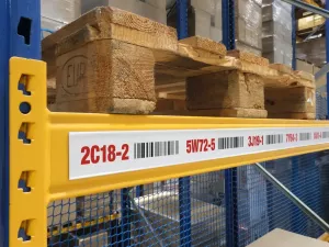 ​Etiketthållare SCANFIX® 1000 × 57 mm självhäftande – Transparent (25 st)