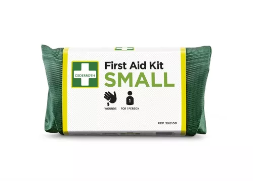 First Aid Kit Small Cederroth – kompakt och komplett första hjälpen-kit för mindre skador