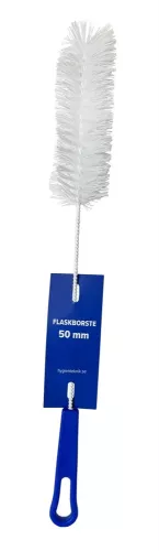 Flaskborste 50 mm – rengöringsborste för flaskor, karaffer och större behållare med slitstarka borst som ger effektiv rengöring och smidig åtkomst i lite bredare kärl, anpassad för kök, restauranger och hygienkänsliga verksamheter