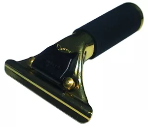 Fönsterputshandtag Ettore Quick Release – ergonomiskt handtag med snabbfäste för enkel och effektiv byte av skrapblad vid professionell fönsterputsning
