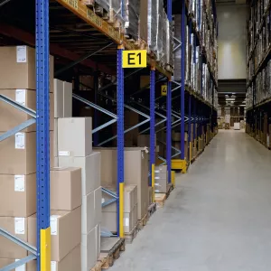 Gångskylt pallställ magnetisk A4L