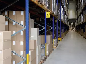 Gångskylt pallställ självhäftande A4S