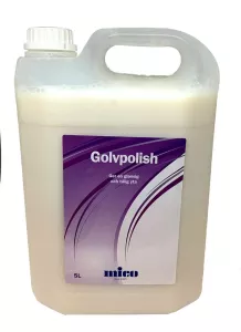 Golvpolish Mico 5L – slitstark och glansgivande polish för skydd och vård av alla typer av golvytor