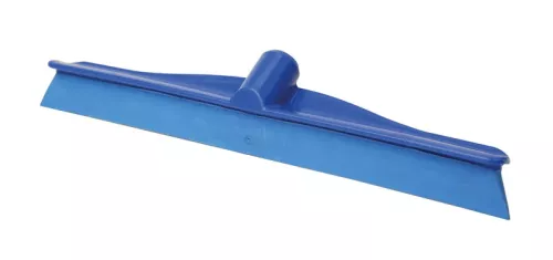Activa Singleblade golvraka 50 cm i blå färg med enkel gummikant, idealisk för att dra bort vatten och vätska från släta golvytor