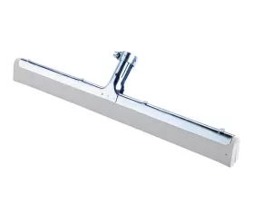 Golvraka Max 35 cm i vit plast, utan skvättkant, med mjukt gummiblad för effektiv bortskrapning av vätska från golv