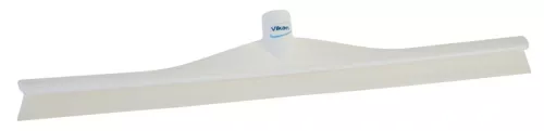 Vikan golvraka enkel helgjuten vit 60 cm – hygienisk och slitstark skrapa för våta golv i livsmedels- och vårdmiljöer