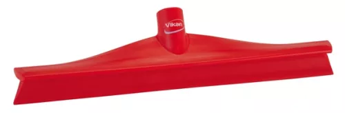 Röd Vikan golvraka 50 cm – robust och hygienisk design med fast gummilist