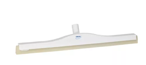 Golvraka Vikan vit 60 cm med ledat fäste – hygienisk och flexibel vattenraka för effektiv borttagning av vätskor på stora golvytor