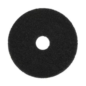 3M High Pro svart rondell 17 tum – för borttagning av polish och djuprengöring av golv