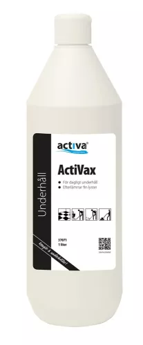 Activa Activax golvvax 1 liter – skyddande och glansgivande vax för alla typer av golv