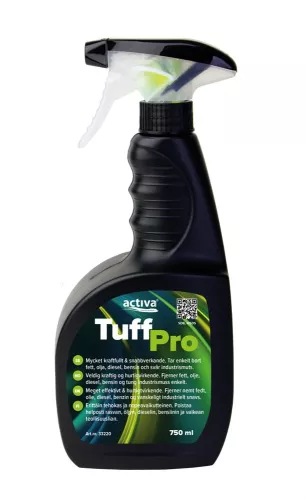 Grovrengöringsspray Activa Tuff Pro 750 ml – kraftfull rengöring för svåra fläckar och smuts