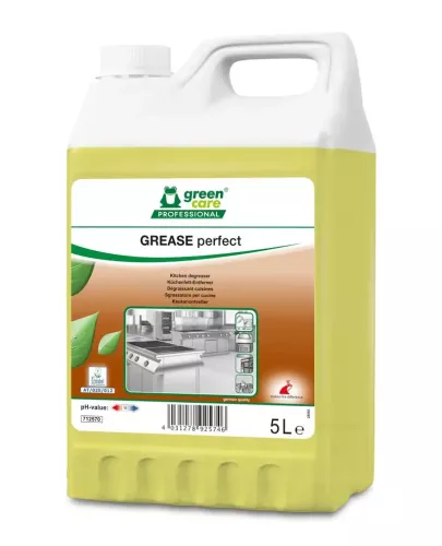 Grovrent Green Care Grease Perfect 5L – kraftfullt och miljömärkt avfettningsmedel för borttagning av fett och olja i kök och industrimiljöer