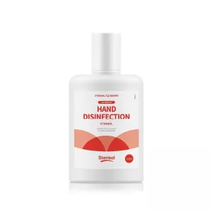 Sterisol handdesinfektion 120 ml – etanolbaserad handsprit i praktisk plastflaska  Etanolbaserad handdesinfektion från Sterisol – 120 ml för effektiv handhygien utan vatten