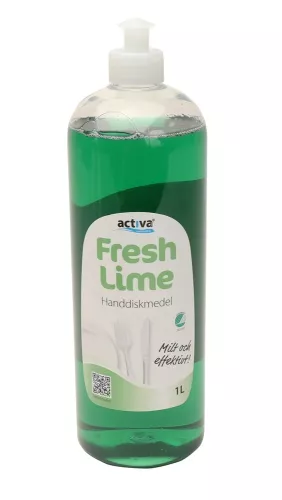 Activa Handdisk 1L Fresh Lime – milt och effektivt handdiskmedel med fräsch lime-doft