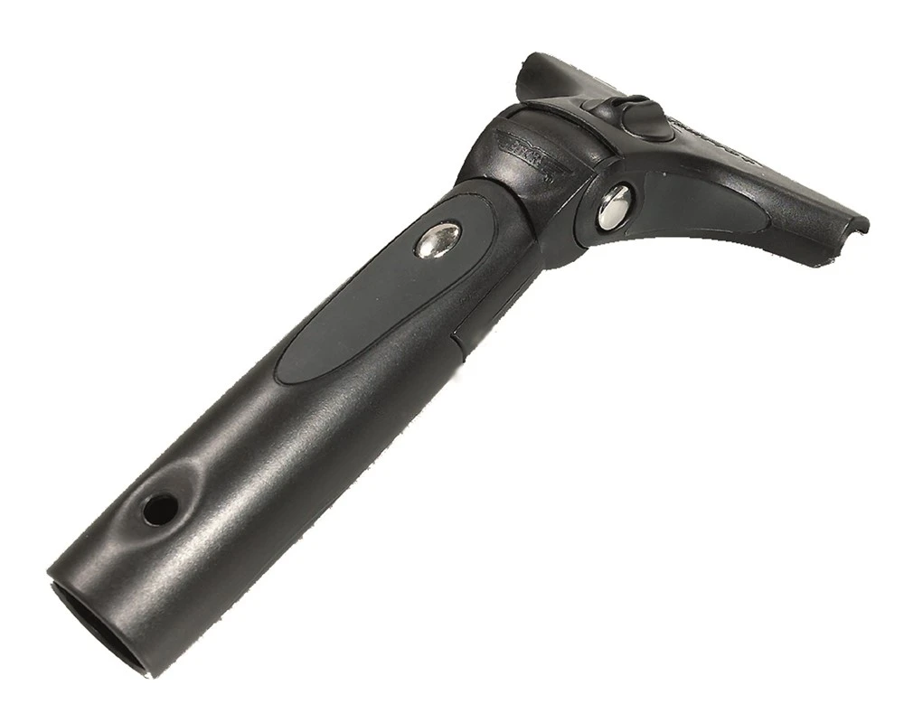 Ergonomiskt handtag Ettore Contour Pro för fönsterskrapor, med justerbar vinkel och greppvänlig design
