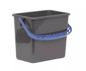 Hink Grå med Blått handtag 6L