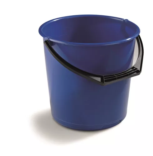 Nordex rengöringshink 10 L – rund modell i blå plast för städ och sanitet