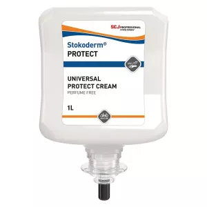 Stokoderm Protect Hudkräm 1L – skyddande barriärkräm för händer och hud i utsatta miljöer