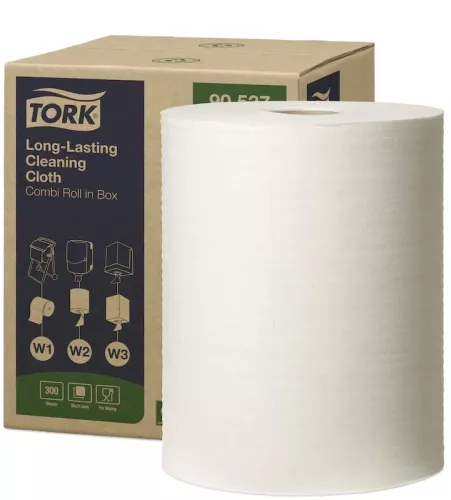Industripapper Tork rengöringsduk Premium – slitstark och absorberande duk för krävande rengöringsarbeten