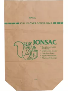 ​Jonsac Papperssäck 45 L 2-blad 20-pack