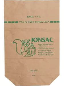 ​Jonsac Våtavfallssäck 60 L 1-blad 25-pack