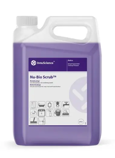 Kalkborttagning Nu Bio Scrub 5 liter – effektivt rengöringsmedel för att ta bort kalk, smuts och beläggningar på hårda ytor