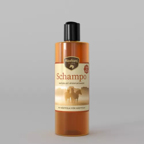 Kastanj Schampo 450 ml – milt och vårdande schampo med naturligt extrakt av kastanj, lämnar håret mjukt, glansigt och lätt att reda ut