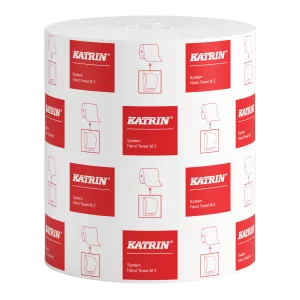 ​Katrin System Handtorkrulle M 2‑lag – 6 rullar à 170 meter