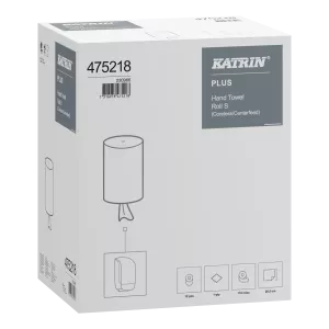 Katrin Plus Torkrulle S 1‑lager – 12 rullar à 110 meter