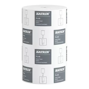 Katrin Plus Torkrulle S 1‑lager – 12 rullar à 110 meter