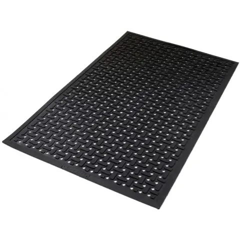 Kleen Thru Plus arbetsplatsmatta 86x143 cm – slitstark matta som minskar smuts och ger bättre grepp i arbetsmiljöer