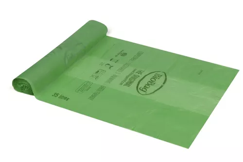 Komposterbar påse BioBag Superline 35L – miljövänlig och stark påse för hygienisk hantering av organiskt avfall