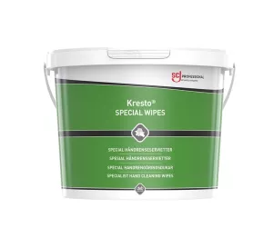 Kresto Special Wipes 150 st – kraftfulla rengöringsdukar för snabb och effektiv borttagning av olja, fett och kraftig smuts utan vatten