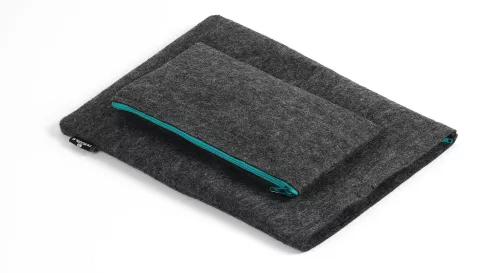 Laptopfodral 13 tum Effect petrolgrön – stilrent och skyddande fodral för laptop med modern design