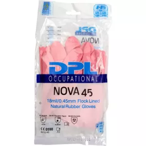 ​Latexhandske DPL Nova 45 Strl 8