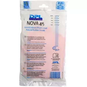 ​Latexhandske DPL Nova 45 Strl 9