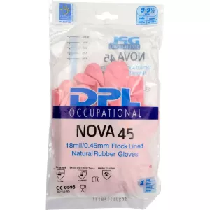 ​Latexhandske DPL Nova 45 Strl 9