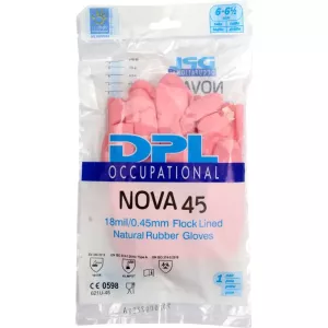 ​Latexhandske DPL Nova 45 Strl 6
