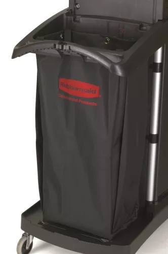Linnesäck Rubbermaid med dragkedja – slitstark och praktisk säck för smidig hantering av tvätt och linne