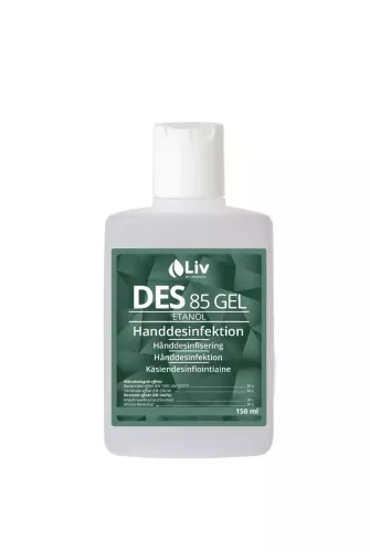Liv Des Gel 85 etanolbaserad handdesinfektionsgel – effektiv handdesinfektion med 85 % etanol för hygienisk rengöring
